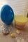 4 Pcs PreFilled Easter Eggs with Slime and Charms Easter Basket Stuffers Easter Eggs Hunt Easter Party Favors Easter Gifts